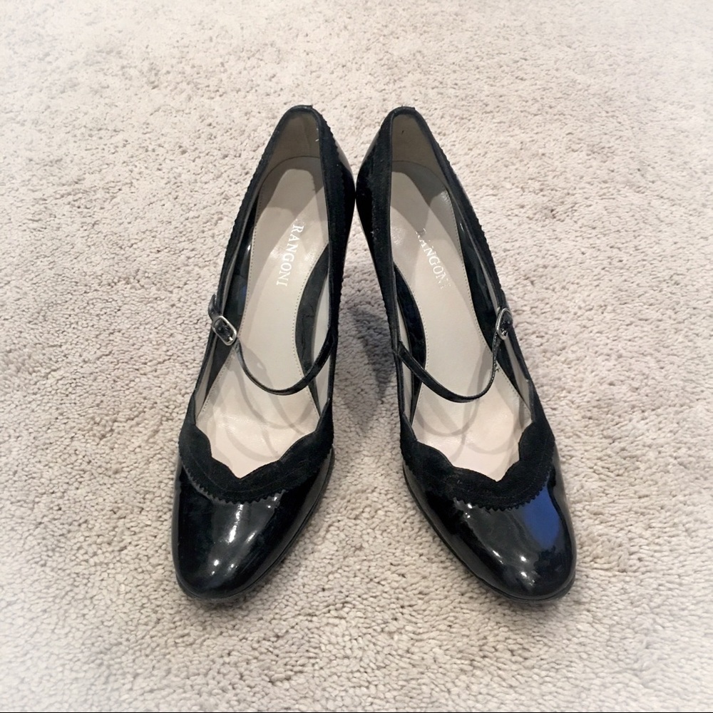 Black Patent Leather Mary Janes
